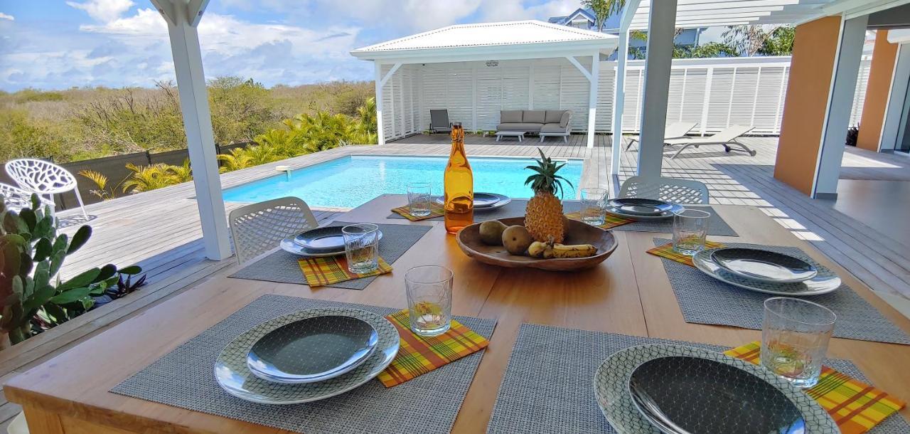 Villa Fleur De Goyave - Tres Bien Ventilee - Vue Degagee Saint-Francois (Grande-Terre) Exterior foto