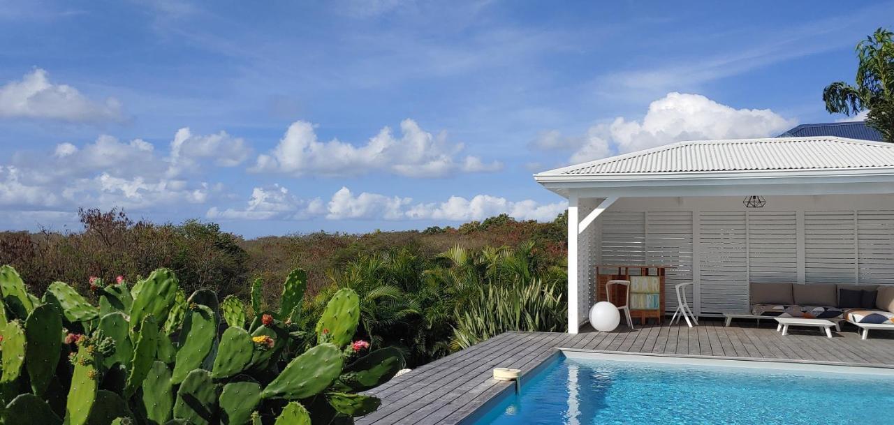 Villa Fleur De Goyave - Tres Bien Ventilee - Vue Degagee Saint-Francois (Grande-Terre) Exterior foto